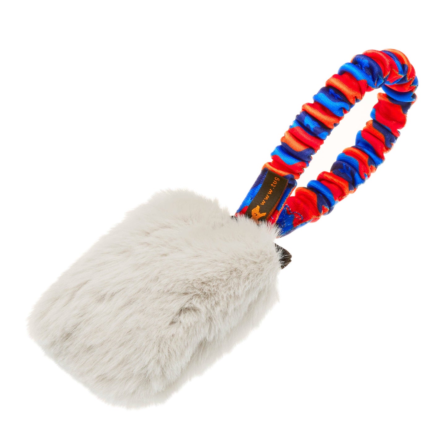 Faux Fur Pocket Bungee Squeaker | Squeaky Toys | Tug-E-Nuff