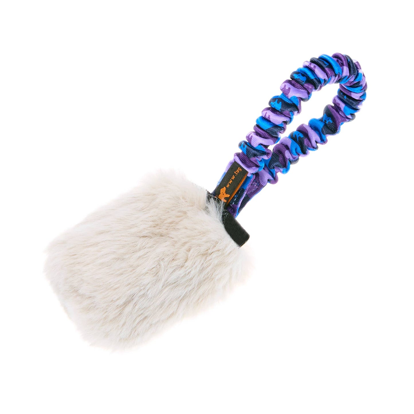 Faux Fur Pocket Bungee Squeaker | Squeaky Toys | Tug-E-Nuff