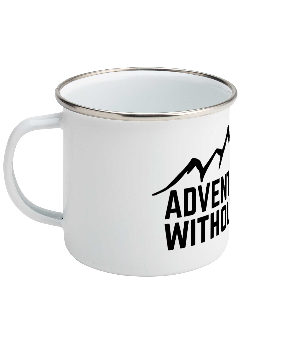 Adventure Without Limits Enamel Mug
