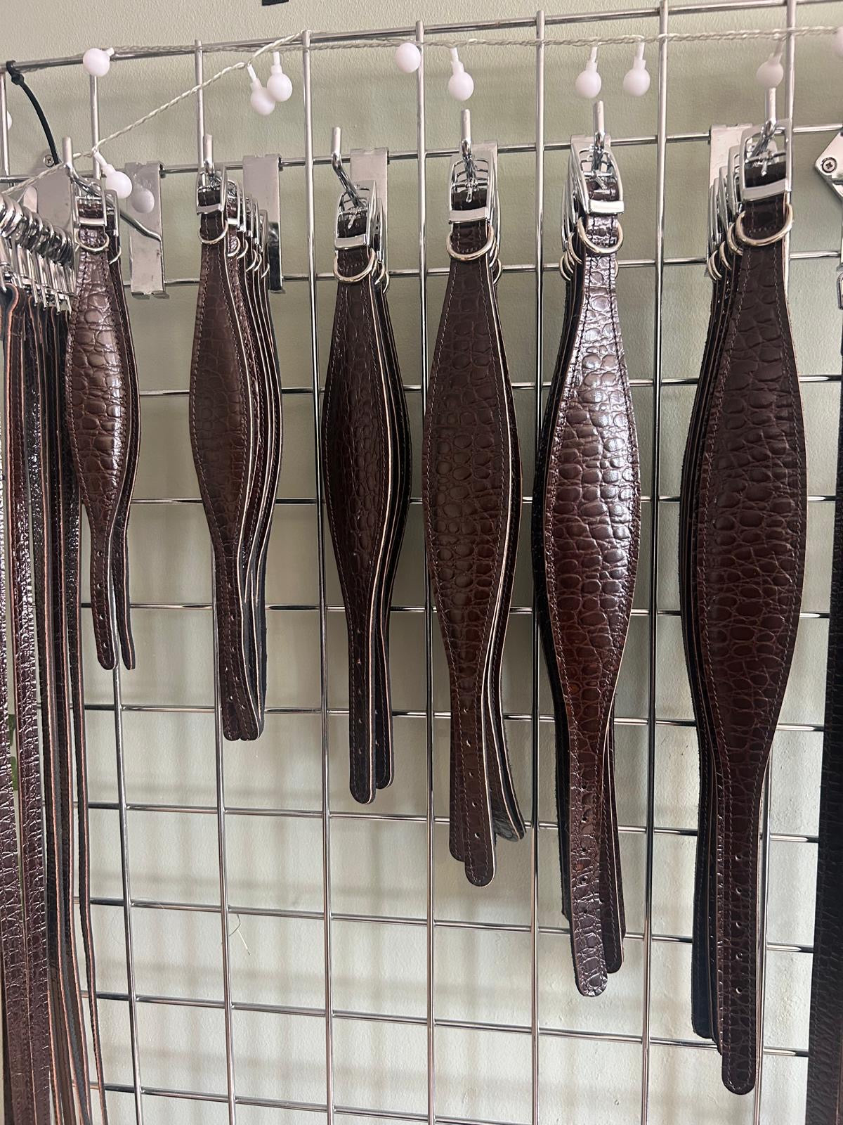 Mock Croc Fishtail Collar