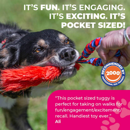 Pocket Fauxtastic | Faux Fur Pocket Tug | Tug-E-Nuff