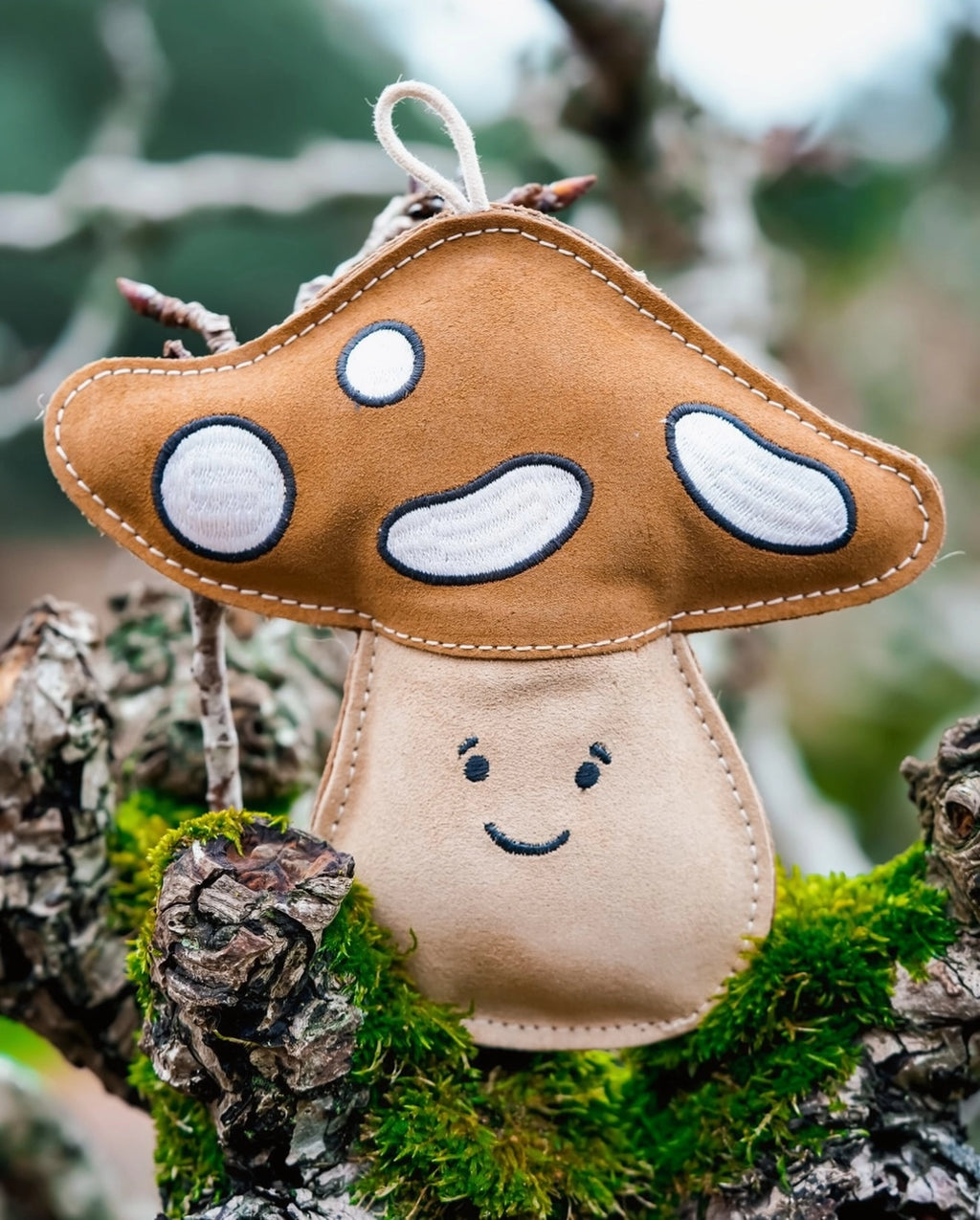 Chestnut the Mushroom | Eco-Friendly Dog Toy