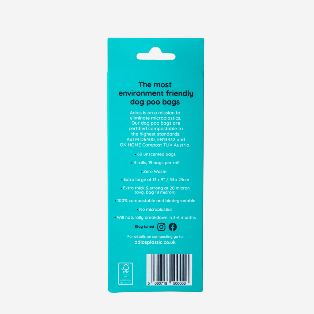 Adios Poo Bags - Multipack
