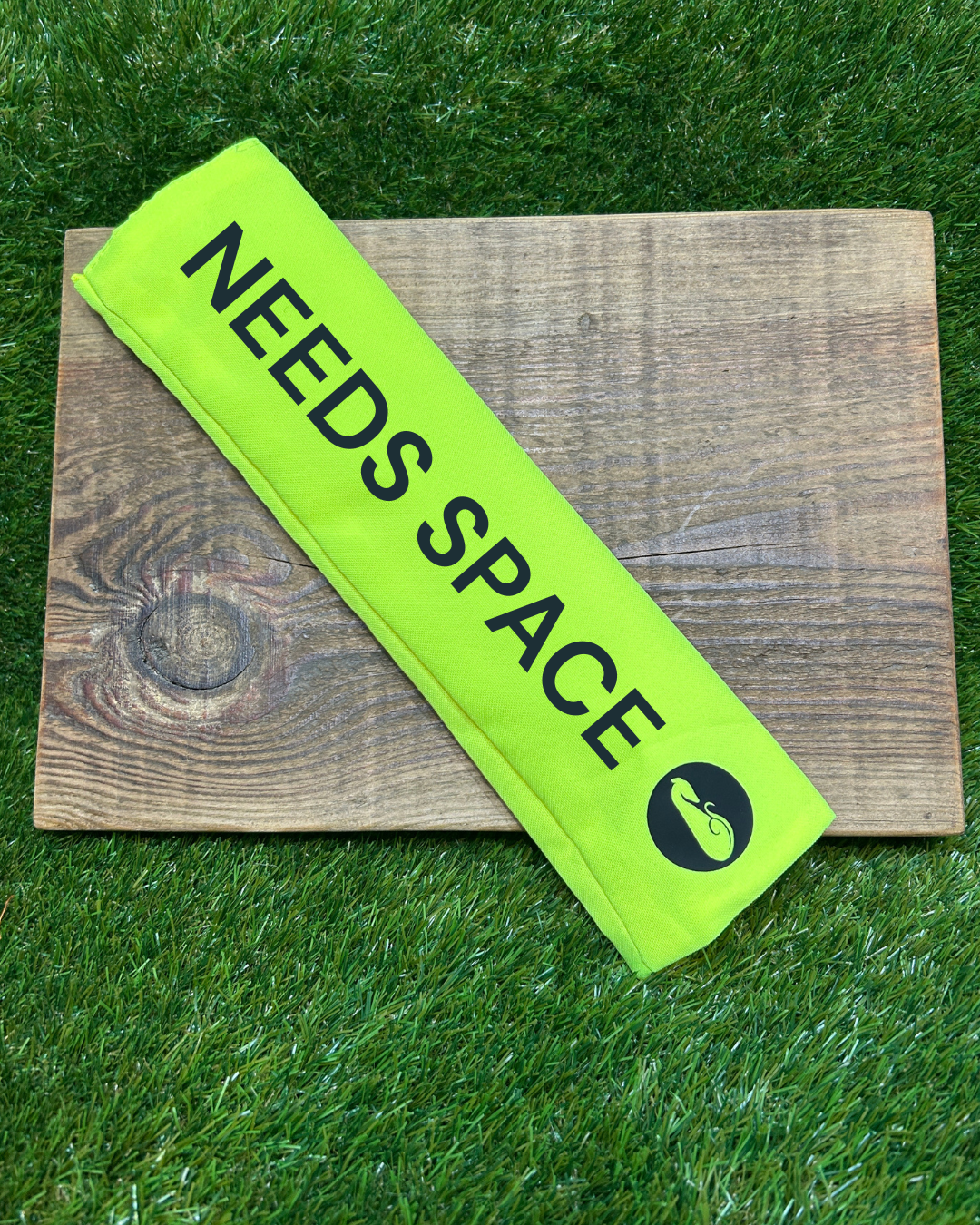 'NEEDS SPACE' Leash Sleeve