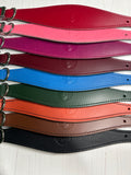 Padded Leather Fishtail Hound Collar