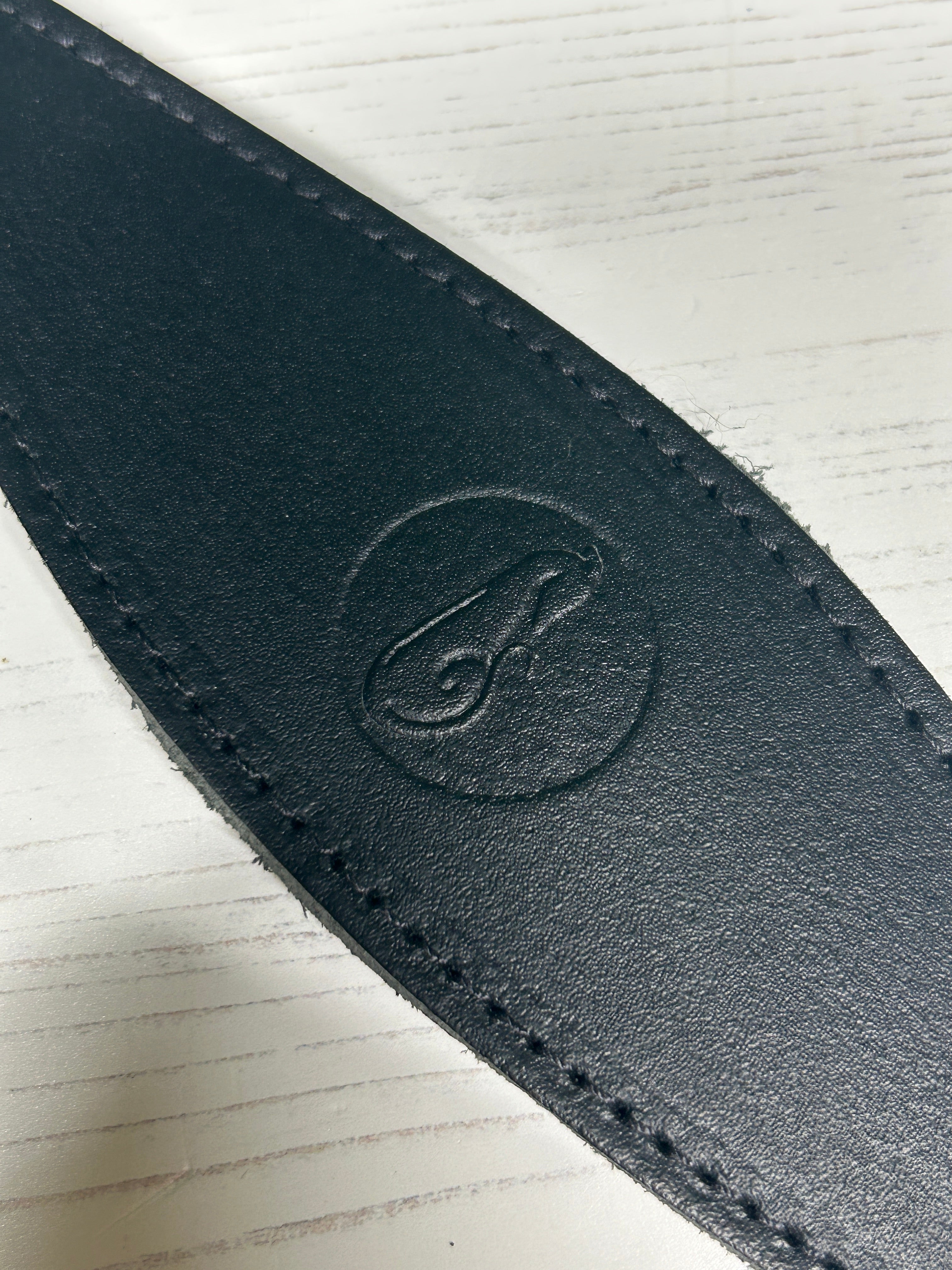 Padded Leather Fishtail Hound Collar
