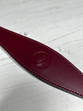 Padded Leather Fishtail Hound Collar