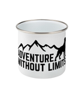 Adventure Without Limits Enamel Mug