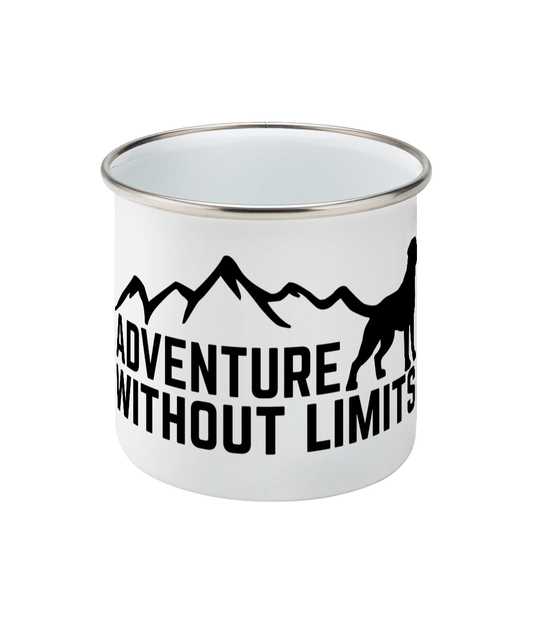 Adventure Without Limits Enamel Mug