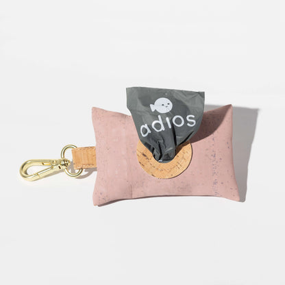 Adios Natural Cork Poo Bag Holder
