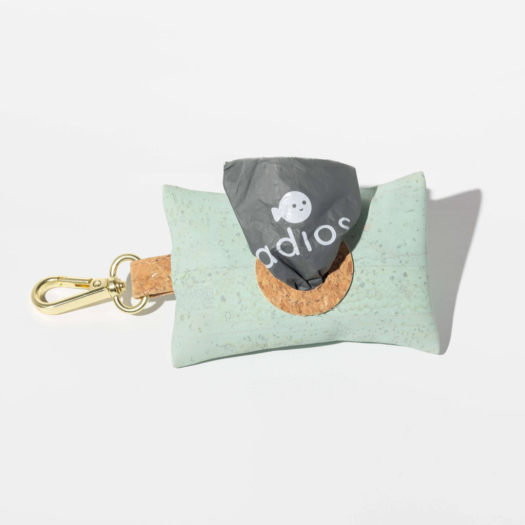 Adios Natural Cork Poo Bag Holder